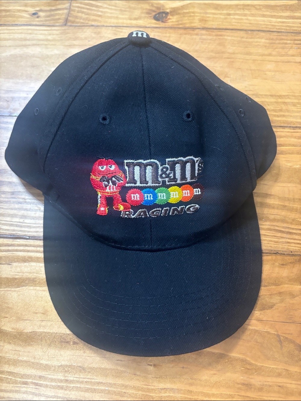 M&M’s Black Racing Hat, NASCAR Kyle Busch